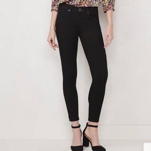Lauren Conrad super skinny black denim